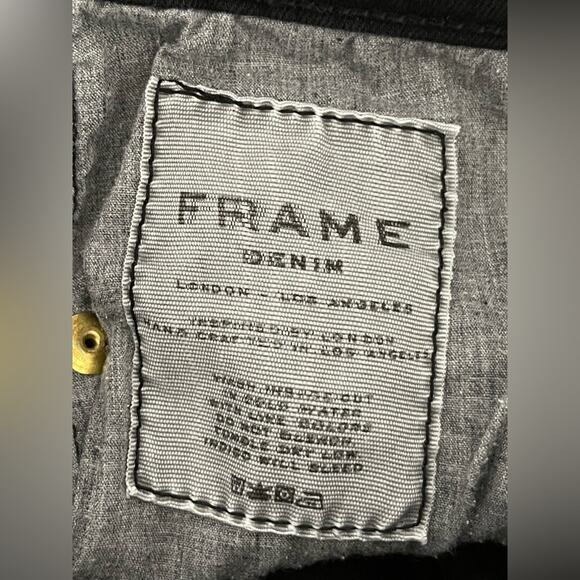 NEW ~ Frame ~ Denim Le Color Rip Jeans 27 - Picture 5 of 8